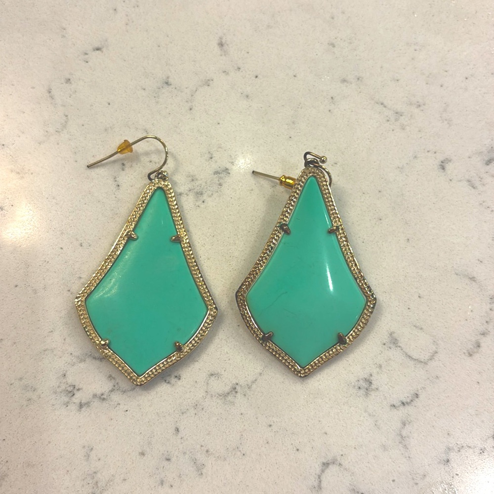 Kendra Scott Large Alexandra Statement Earrings G… - image 2
